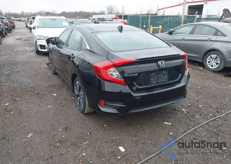 2017 Honda Civic Ex-L from USA, damaged, VIN 19XFC1F73HE030415